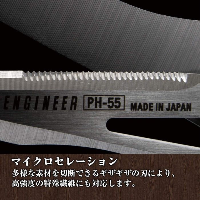 Engineer PBT Tetsuwan Scissors GT PH-55 Green 56mm