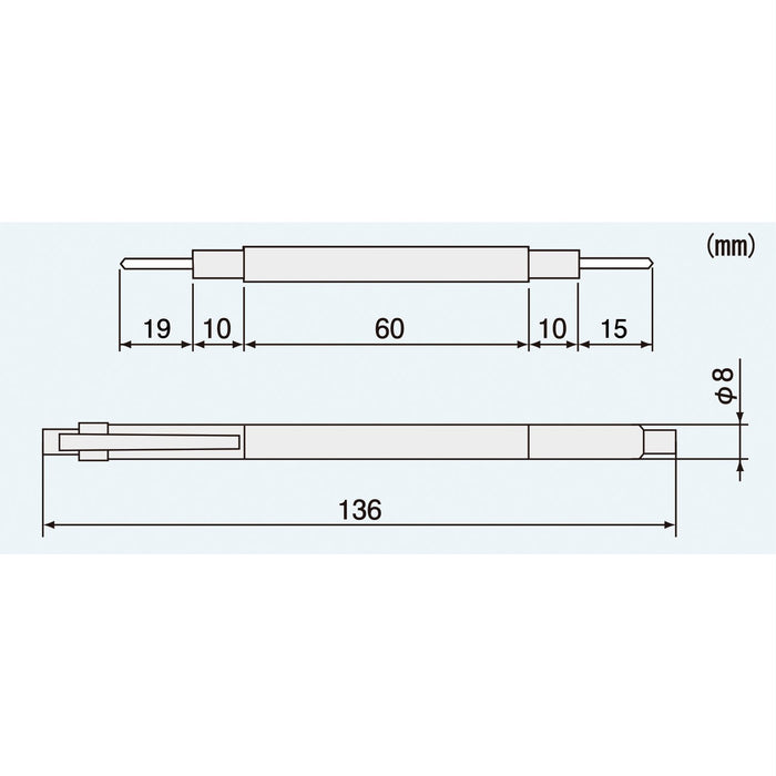 Engineer Ceramic Driver 0.35x0.8+Φ3mm DA-50