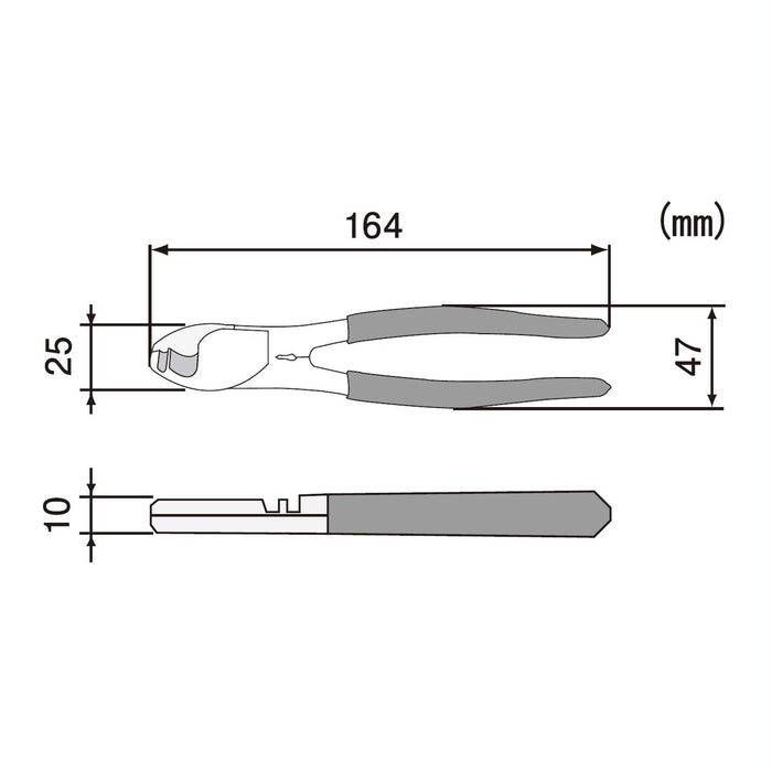 工程師電纜剪 PK-50 綠色 164mm