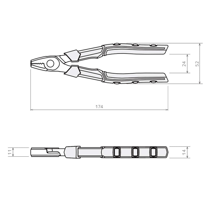 Engineer Nejisaurus Se PZ-22 Screws Φ3-11mm Tanned/Crushed/Rusted