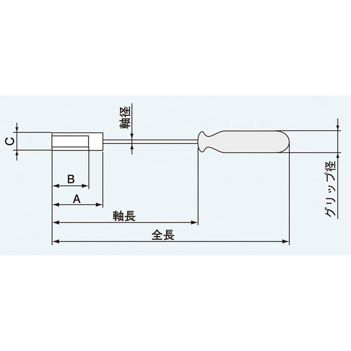 Engineer Nut Driver 3mm DN-01