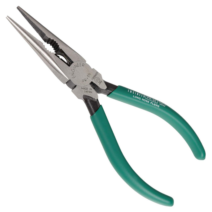 Engineer PR-36 160mm Radio Pliers w/ Hole Green