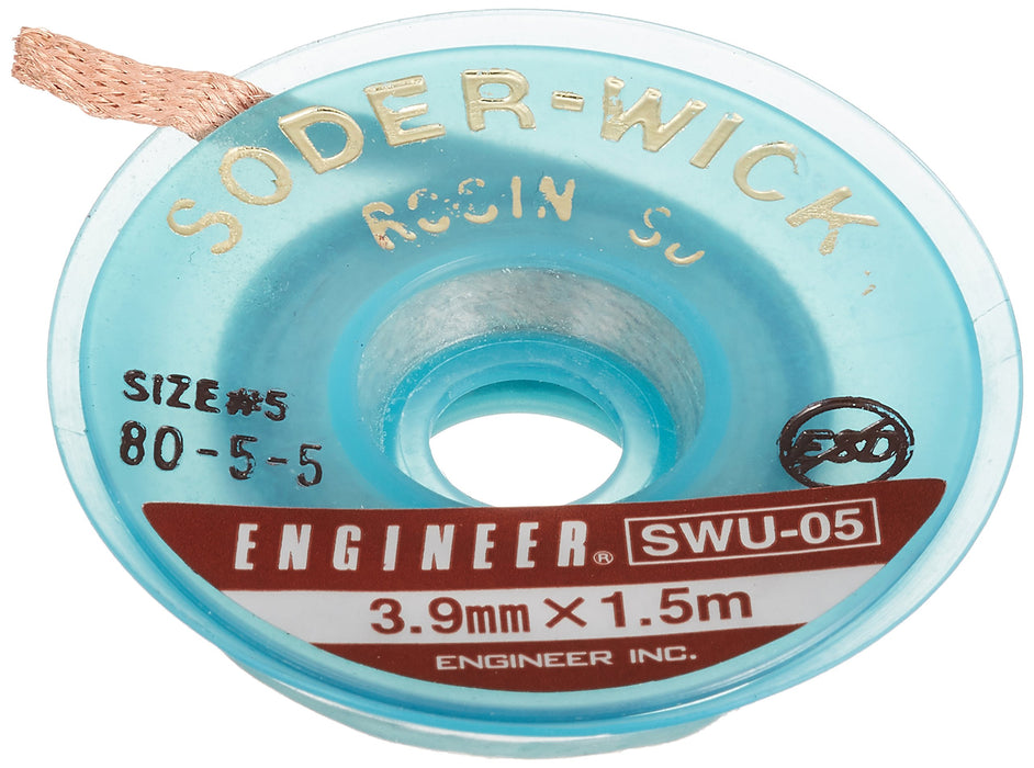 Engineer SWU-05 3.9mm x 1.5m Solder Wick Absorber Wire