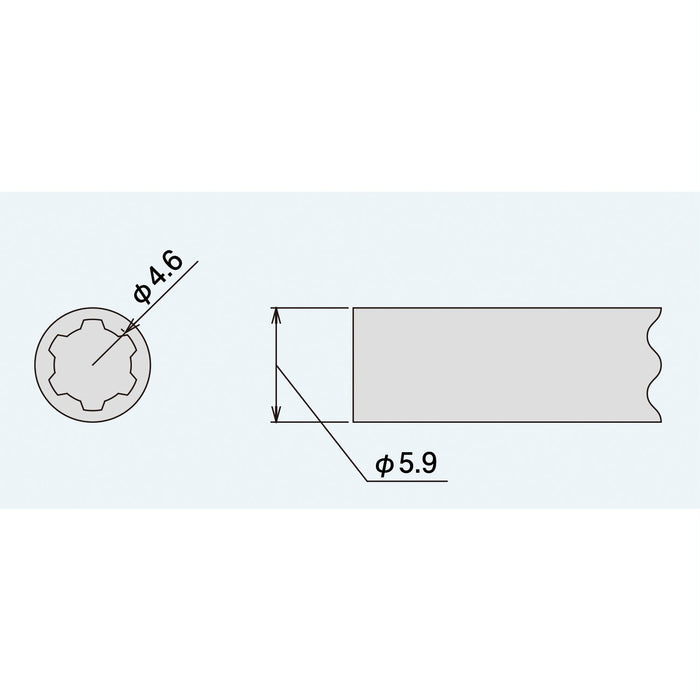 Engineer Screw Driver Line Head LH DTC-27