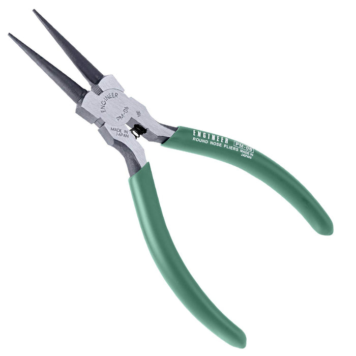 Engineer PM-06 Round Pliers High Carbon Steel Green