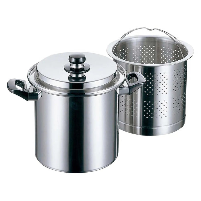 Fujinos Elec Master Light Stainless Steel Pasta Pot - Premium Quality Cookware