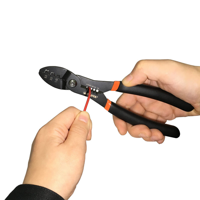 Fujiya Fa203 Electrical Pliers Mini (For Faston Terminals)