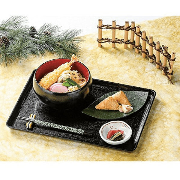 Fukui Craft Non-Slip Rectangular Serving Tray No.3 - 395x285mm