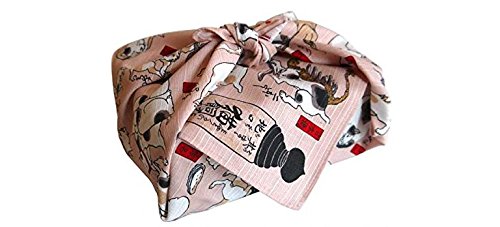 Musubi Cat-Kai 53 Hiki 48 公分 100% 棉日本 Shibori - 日本製造