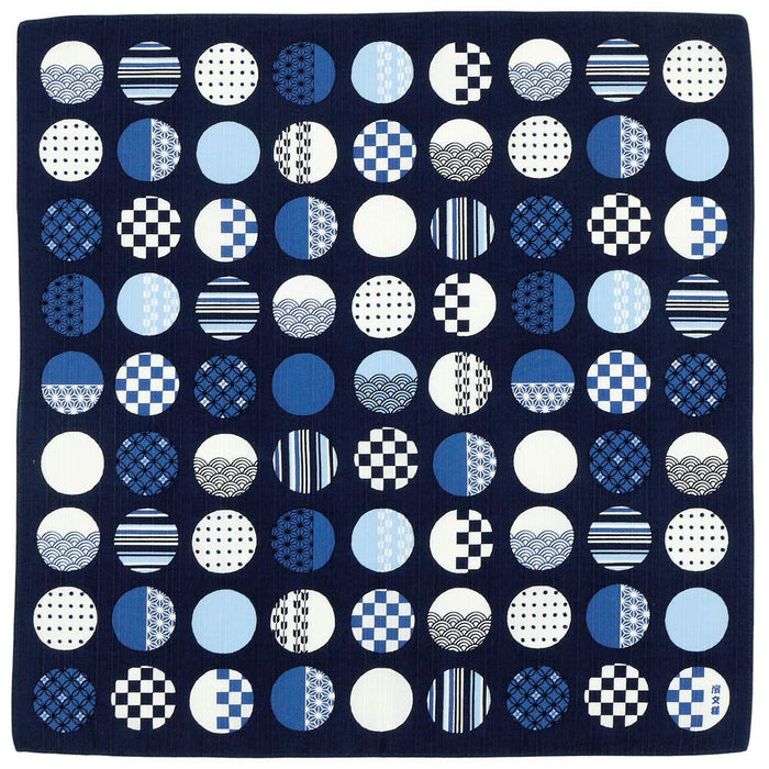 Hama Pattern Furoshiki Cloth - 50Cm Ball Design from Japan