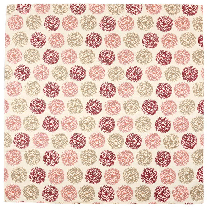 Chrysanthemum Pink Furoshiki Cloth - 90Cm Japanese Gift Wrap