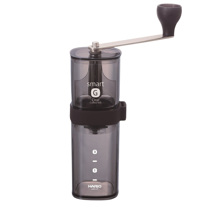 Hario Smart G Coffee Mill - Transparent Black Japan