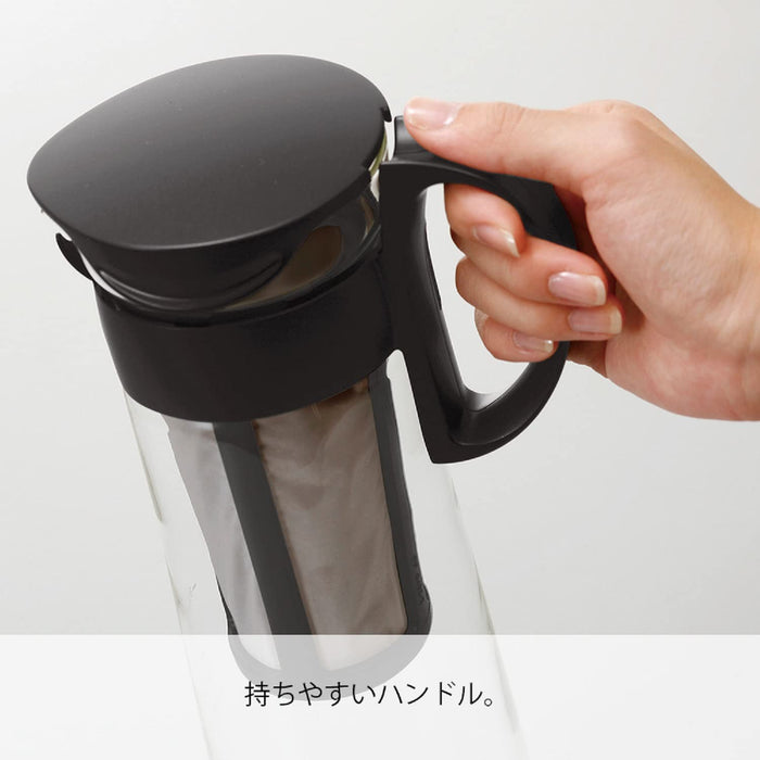 Hario 1000ml 冷萃咖啡壶 黑色 - MCPN-14-B 日本制造