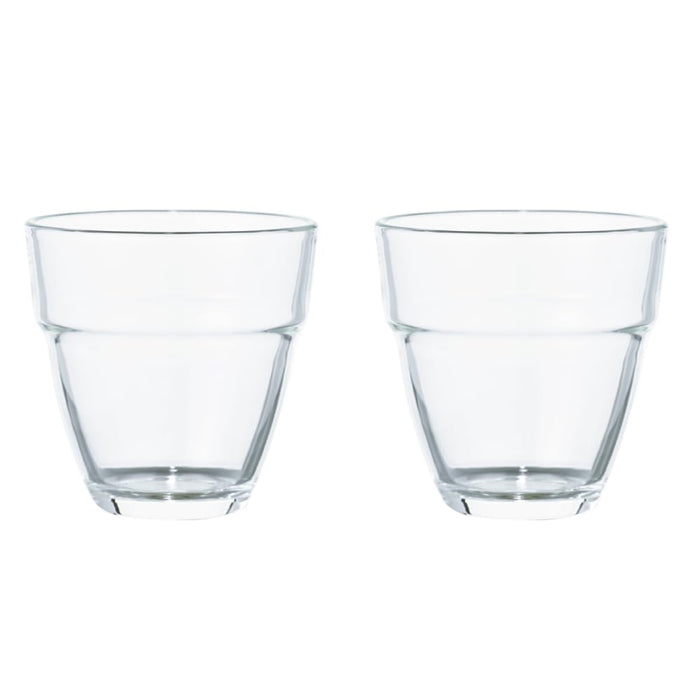 Hario Heat Resistant Stack Glass 2x260ml HSG-1624 Japan