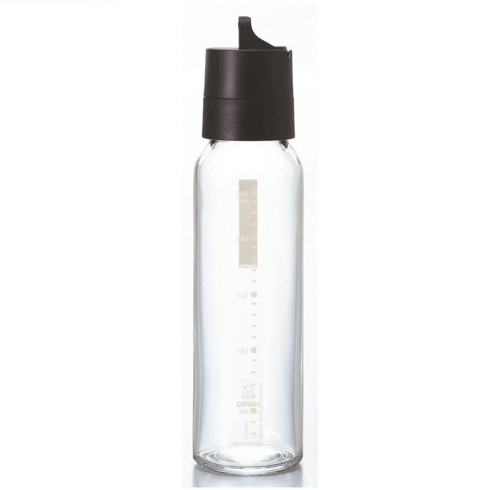 Hario 240Ml Black Dressing Bottle - One Touch Design