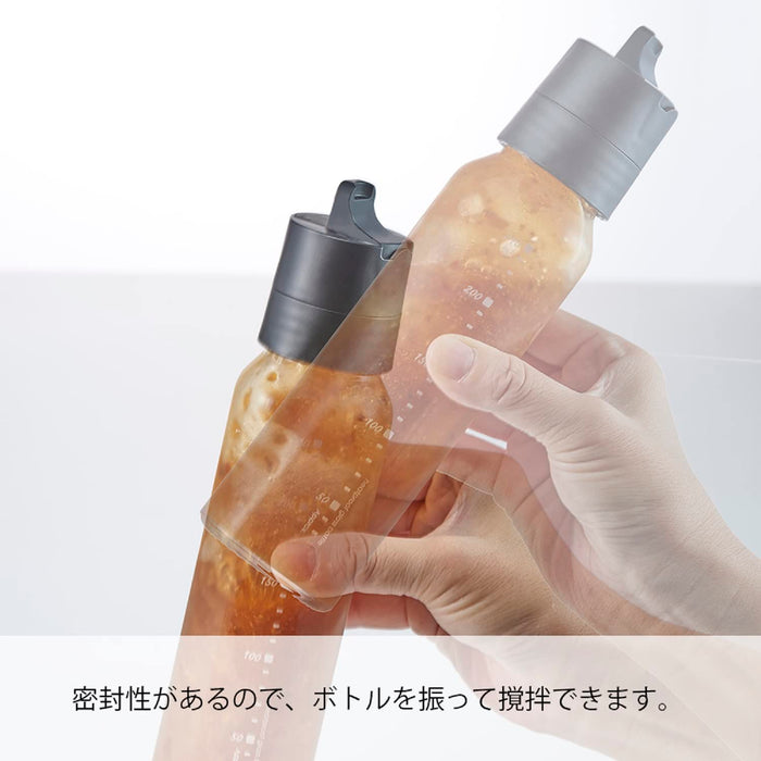 Hario 240Ml Black Dressing Bottle - One Touch Design