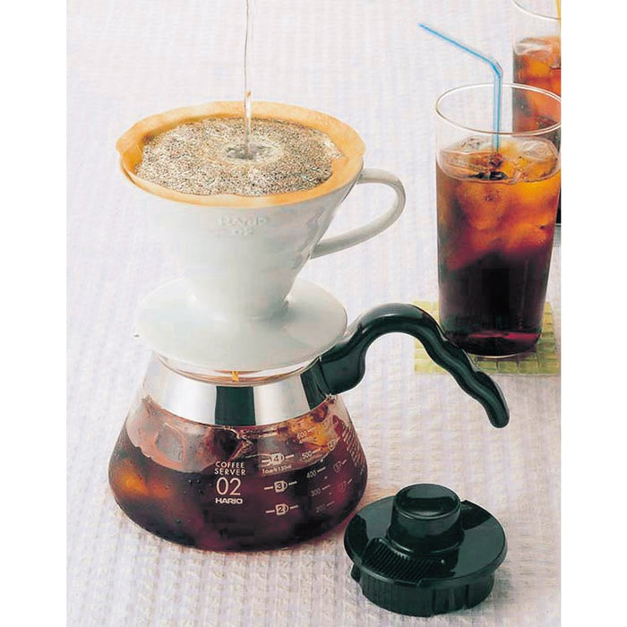 Hario V60 Ceramic Red Coffee Dripper - Japan - 1-4 Cups