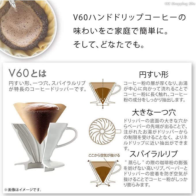 Hario V60 咖啡伺服器套裝 1-4 杯 VCSD-02PGR 日本