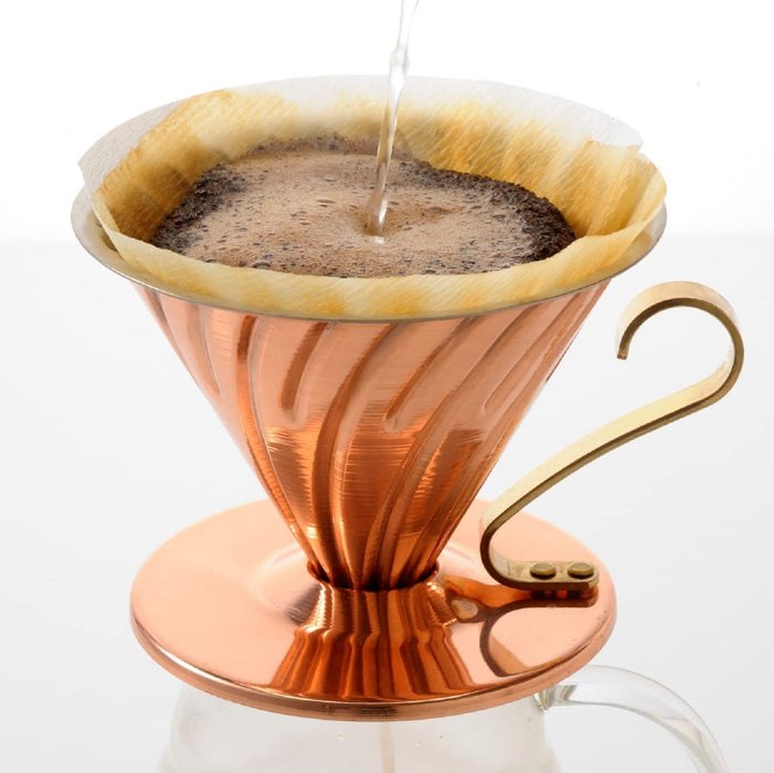 Hario V60 Copper Dripper 1-4Cups VDPR-02-CP Japan