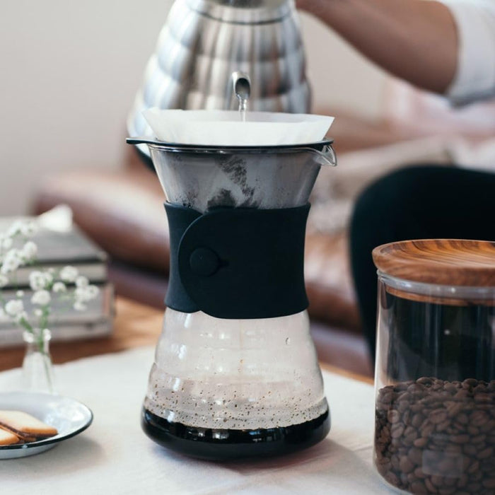 Hario V60 滴水瓶 700ml 黑色 VDD-02B 1-4 杯日本