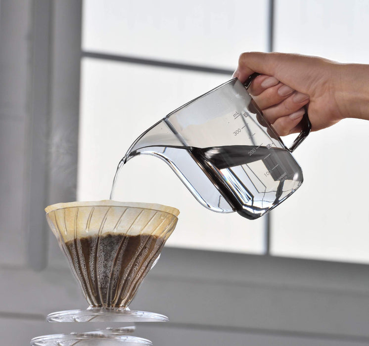 Hario V60 滴水壺 VKA-35-TB 350ml 透明黑色 日本