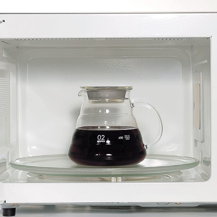 Hario V60 玻璃餐具 600 毫升 2-5 杯，可用於微波爐 XGSR-60-TB