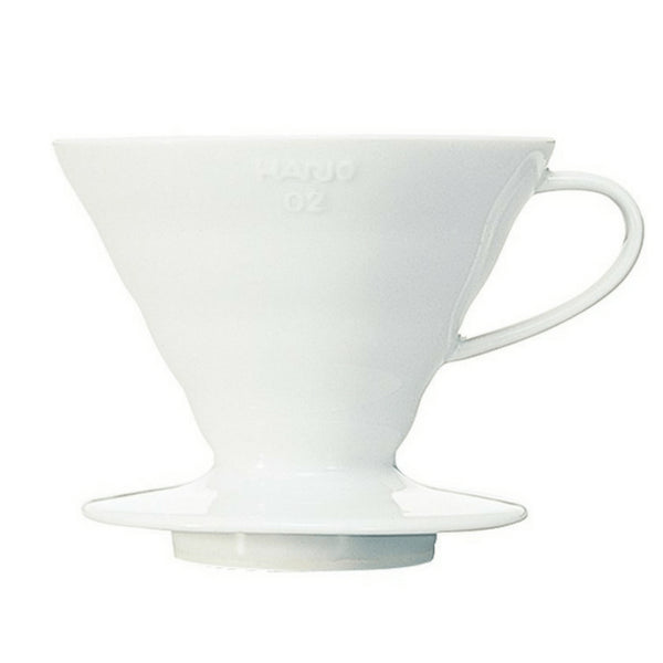 Hario V60 Arita 瓷器手工滤泡式咖啡滤杯（1-4 杯）带勺