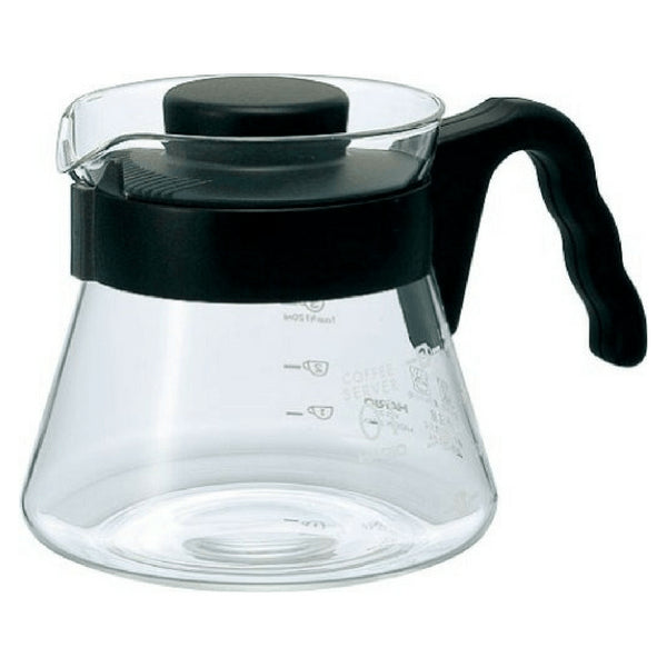 Hario V60 Glass Coffee Server with Angled Handle (450ml)