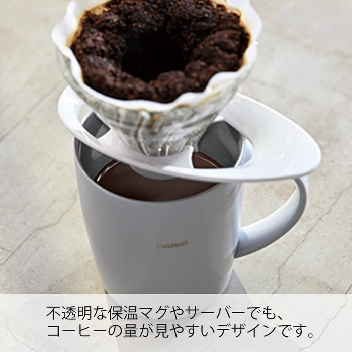 Hario V60 VDGR-01-B 玻璃滴头 1-2 杯 日本 黑色