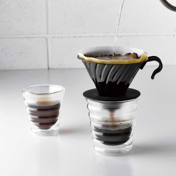 Hario V60 Metal Dripper VDM-02-HSV 1-4Cups Japan