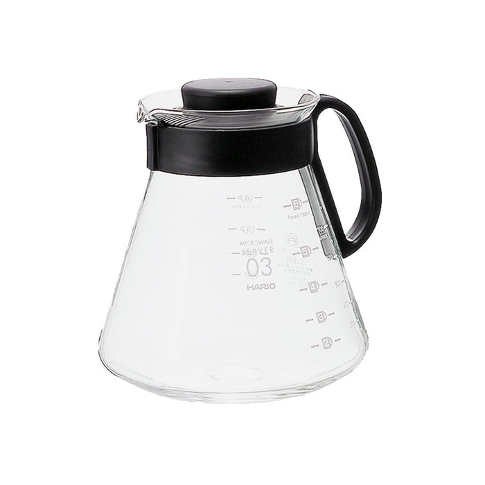 Hario V60 Range Server 800Ml Black - Authentic Japanese Craftsmanship