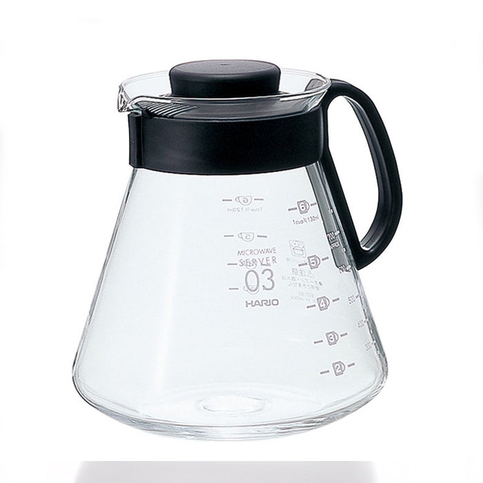 Hario V60 Range Server 800Ml Black - Authentic Japanese Craftsmanship