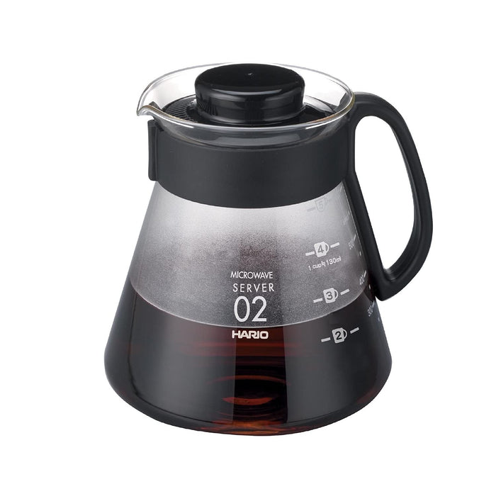 Hario V60 Black Range Server - Japan, 2-5 Cups (Xvd-60B)