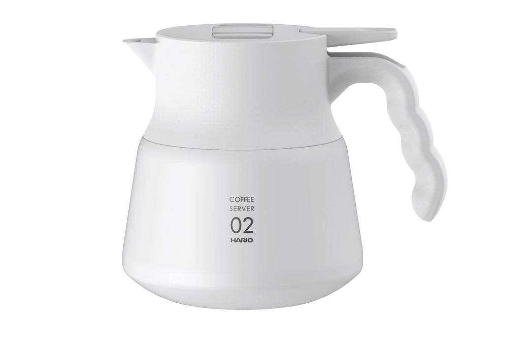 Hario V60 不鏽鋼伺服器 600 毫升白色 - Vhsn-60-W