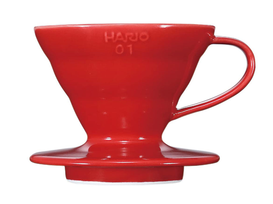 Hario V60 陶瓷滴頭 01 紅 1-2 杯 VDCR-01-R