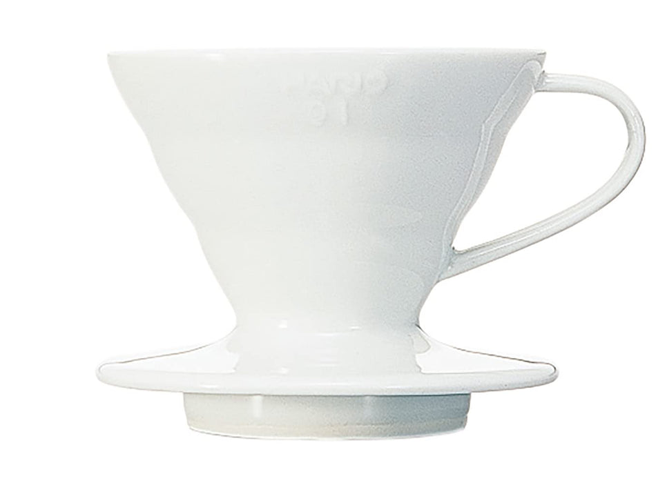 Hario V60 滴頭 01 陶瓷白色 1-2 杯 VDCR-01-W