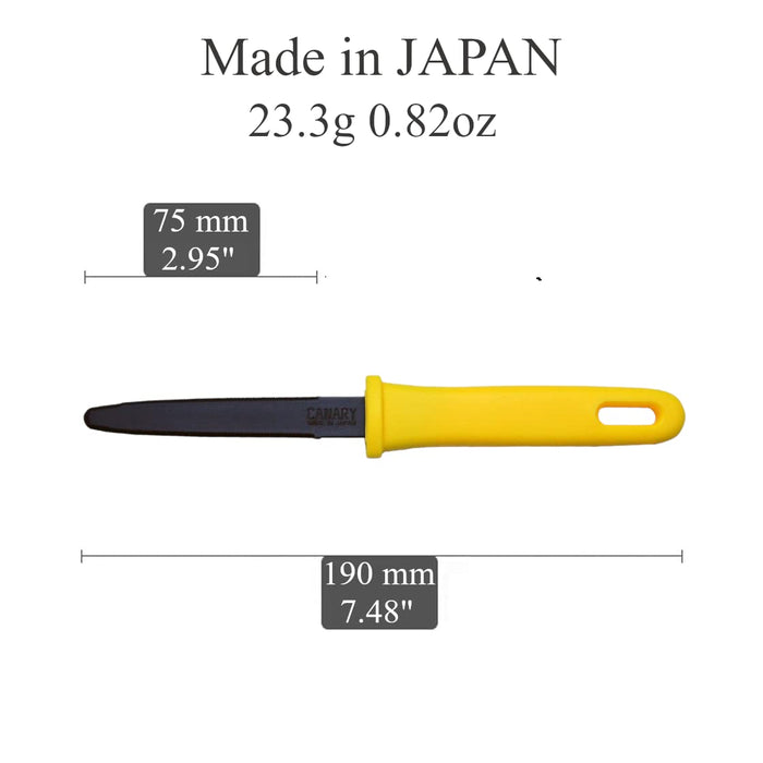 Hasegawa Cutlery Dan-Chan 黄色纸板切刀 - 日本制造