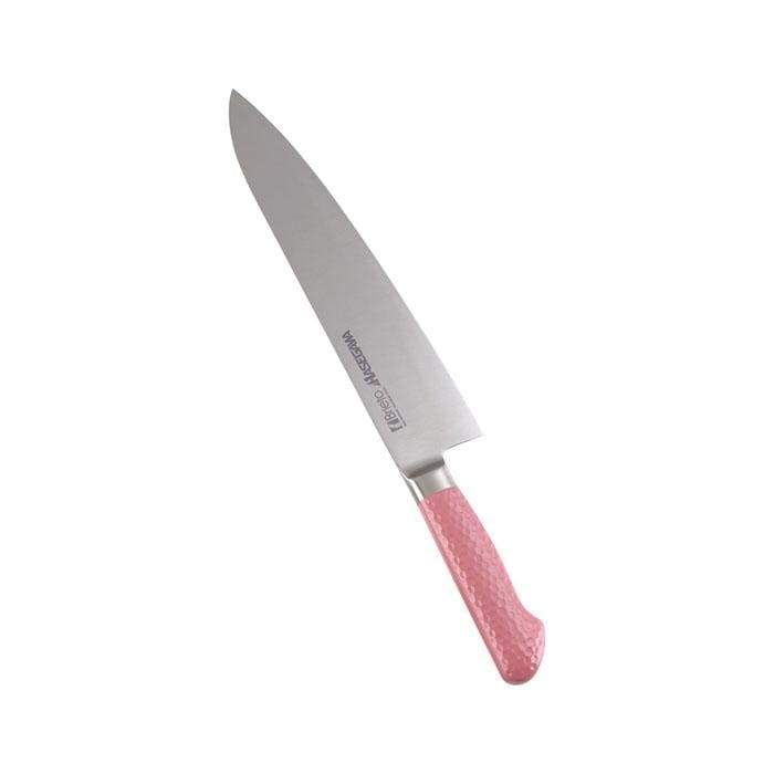 Hasegawa Stainless Steel Antibacterial Gyuto Knife - 210mm Pink