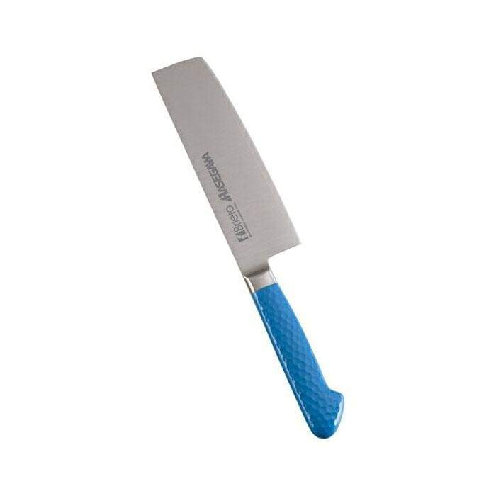 Hasegawa Stainless Steel Nakiri Knife 160mm - Blue