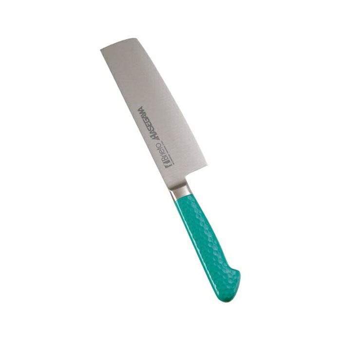 Hasegawa Stainless Steel Nakiri Knife 160mm - Green