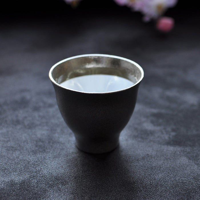 Hiracle Tinware Guinomi Sakura 清酒杯 - 精致的日本清酒杯，带来愉悦的饮酒体验