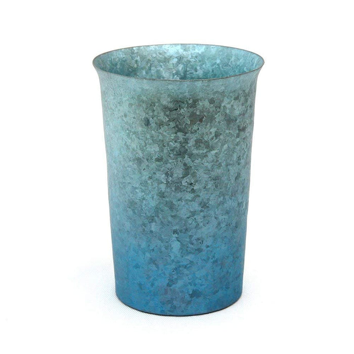 Horie Japan Tsubame Titanium Double Layer Tumbler - Gradation Blue 2 Pcs Set