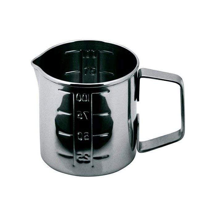 Premium 100Ml Stainless Lipped Measuring Cup by Ichibishi Mitsuwa - Made in Japan