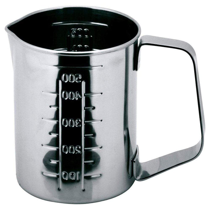 Premium 500ml Stainless Measuring Cup by Ichibishi Mitsuwa - Made in Japan