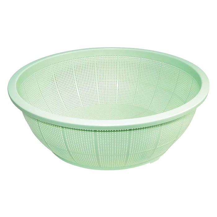 Green Plastic Colander by Ikeda - Efficient and User-Friendly Kitchen Tool