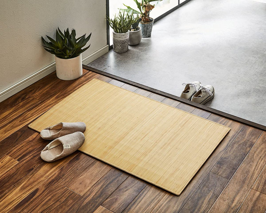 Ikehiko Corp Rattan Entry Mat 50X80Cm Japan #5201930 - Stylish and Durable Entrance Mat