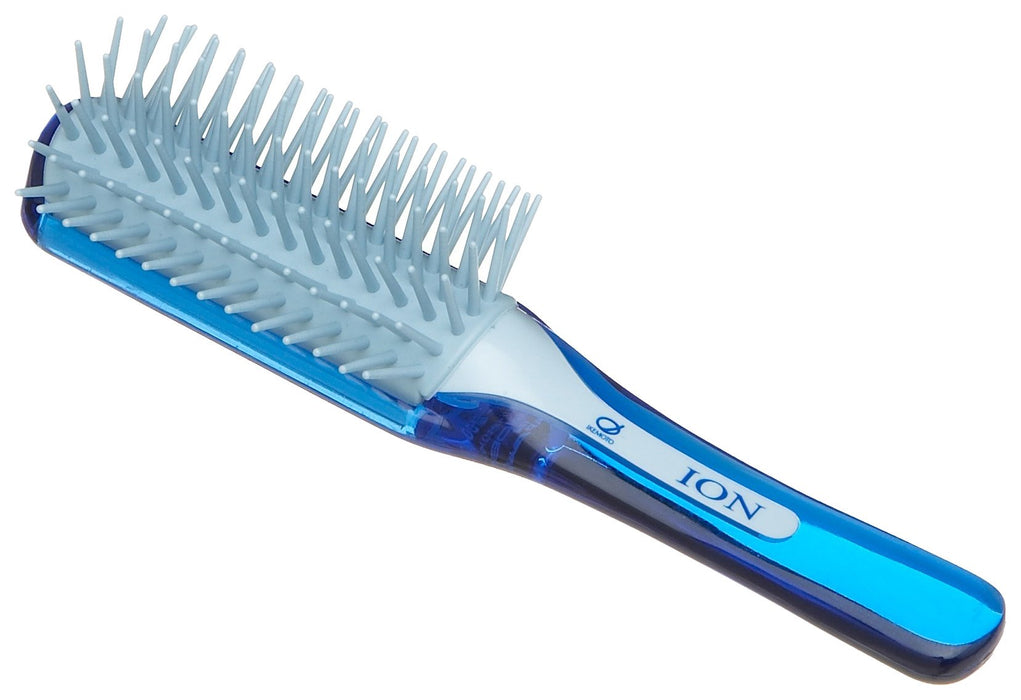 Ikemoto Brush Japan Styling Brush S Blue - Negative Ion, W46Xh165Xd35Mm