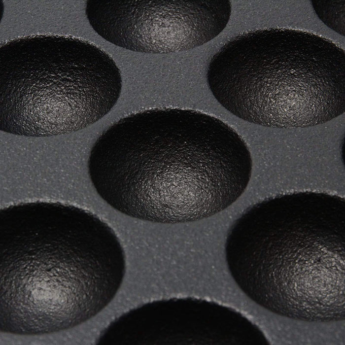 Ikenaga Japan 16-Ball Takoyaki Pan - Induction Cast-Iron