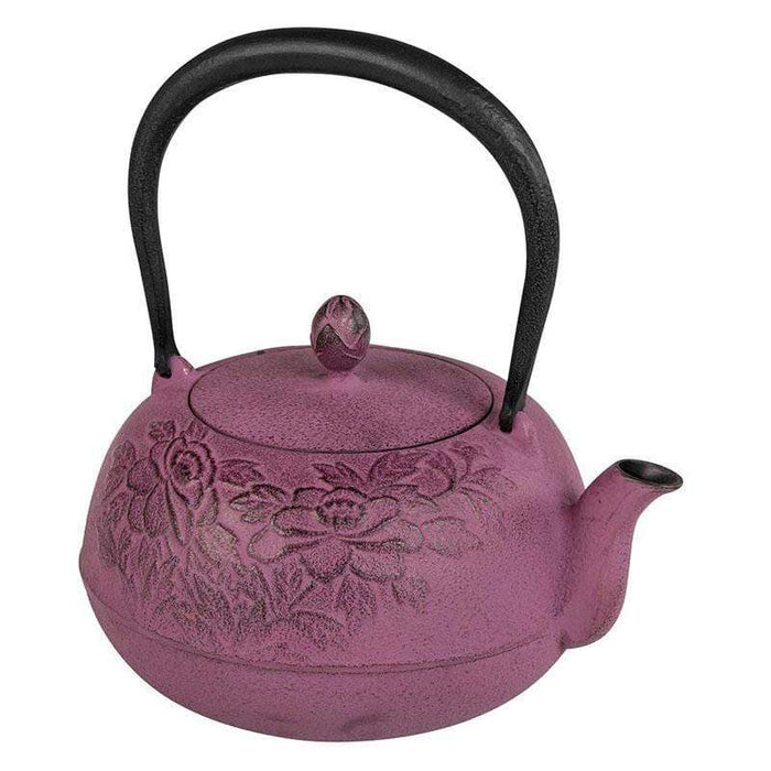 Ikenaga Nambu Tetsubin Zuikou Purple - Premium Cast Iron Teapot