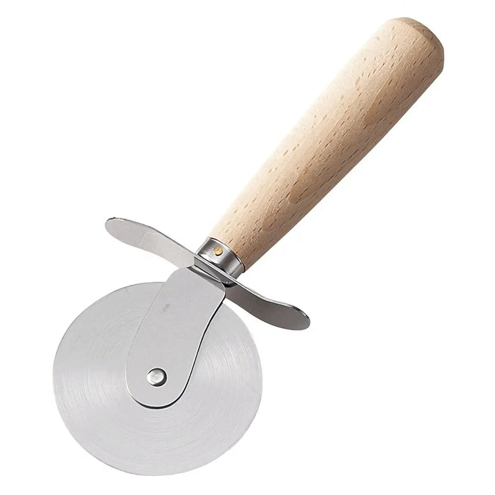 Inteckaneki Stainless Steel Pizza Cutter - Compact and Efficient